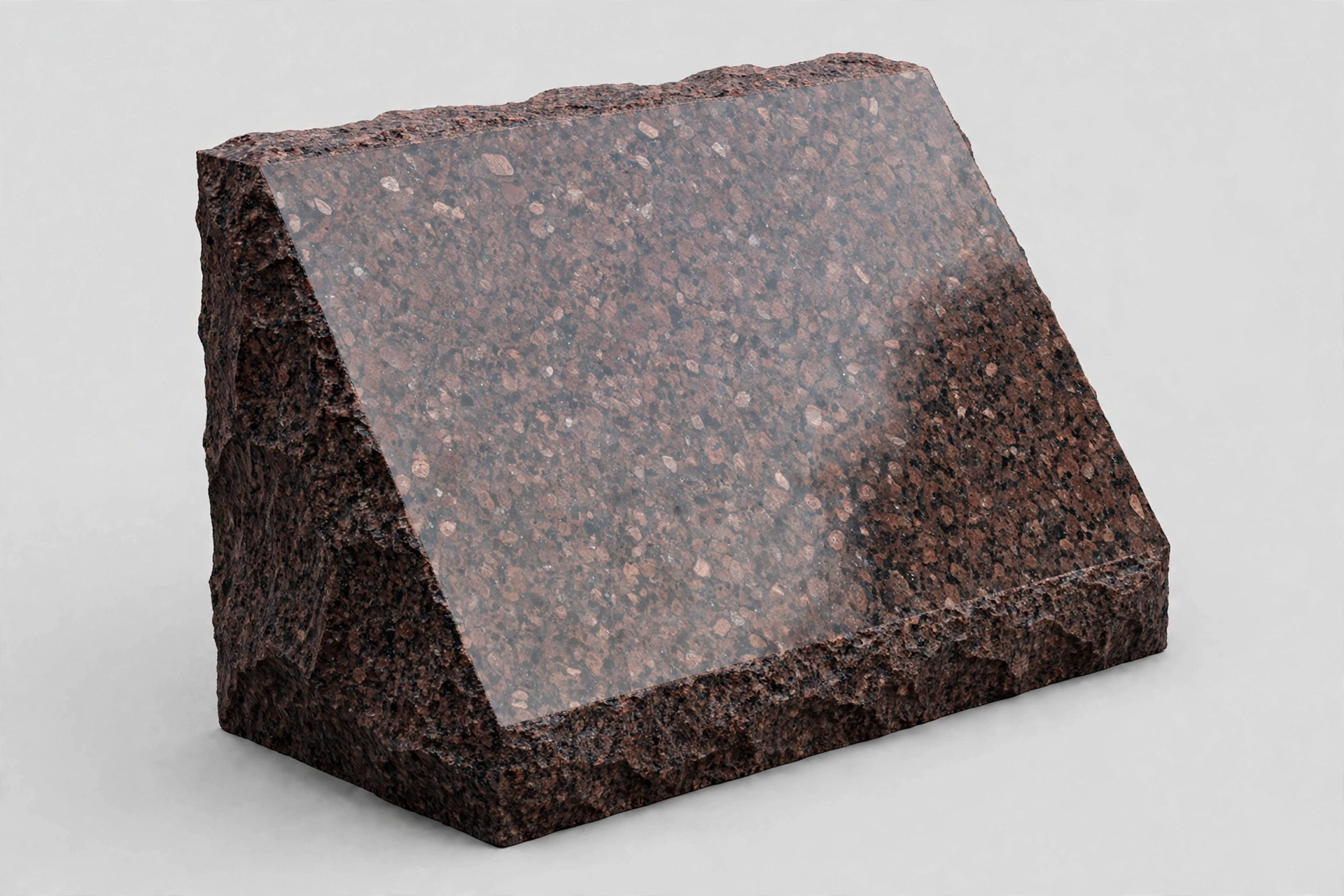 Cat's Eye granite slant marker